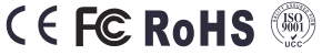 System Ochrony Samotnego Pracownika - Logo CE FC ROHS